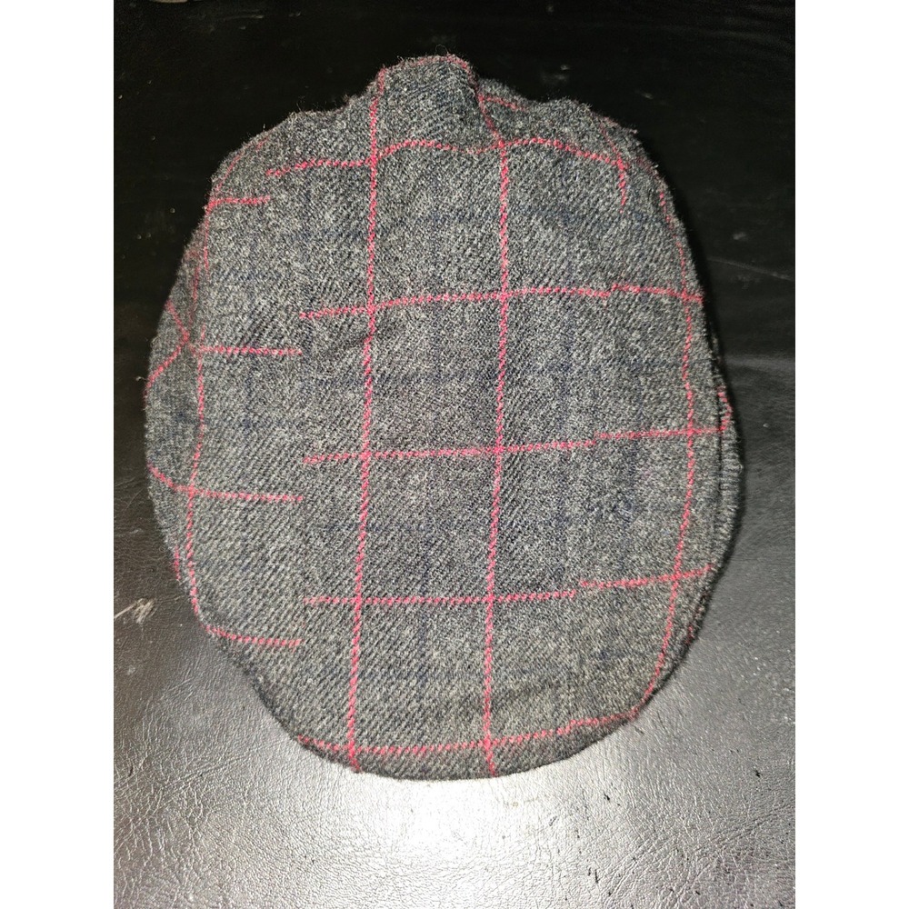 Woolrich Mens Black Red Buffalo Plaid Hunting Cap Large XL L/XL